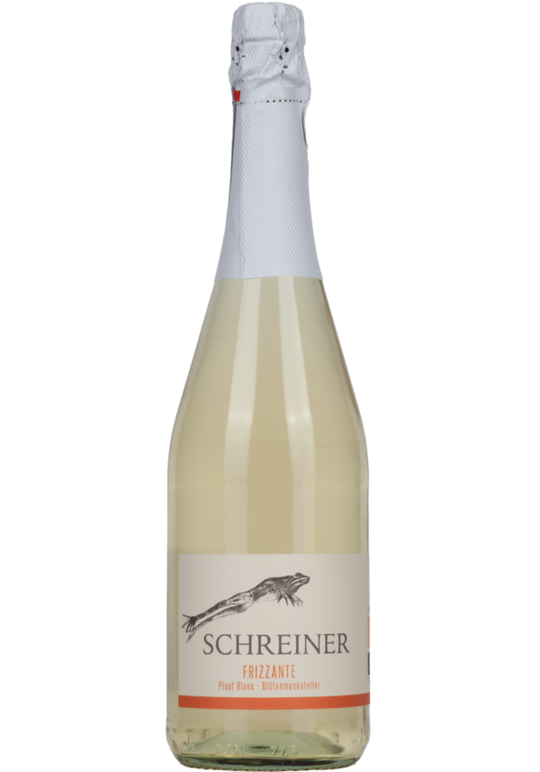 FRIZZANTE<br><span class="zusatzinfo">Pinot Blanc - Blütenmuskateller</span>