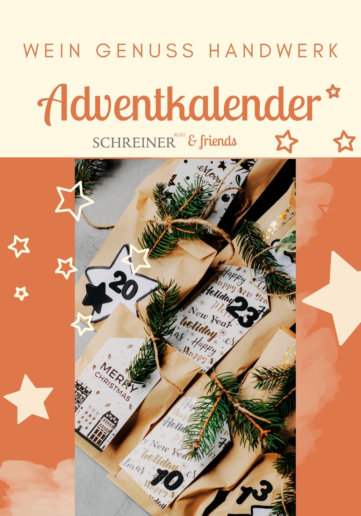ADVENTKALENDER<br><span class="zusatzinfo">Wein Genuss Handwerk</span>